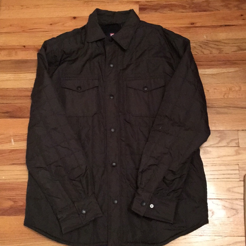 Chaps fleece lined quilted jacket